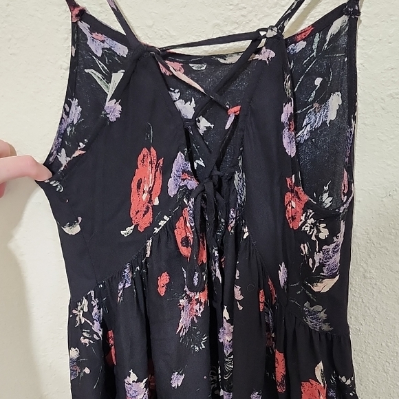 Floral Black Dress - Picture 6 of 12